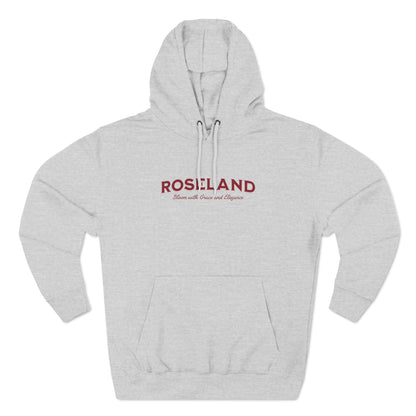 Roseland Three-Panel Fleece Hoodie - StyleMZ