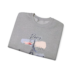 Korea -  Eiffel Tower Unisex Heavy Blend™ Crewneck Sweatshirt  - StyleMZ