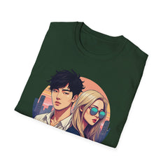 Corea - Camiseta unisex de estilo suave HongDae Freedom - StyleMZ 