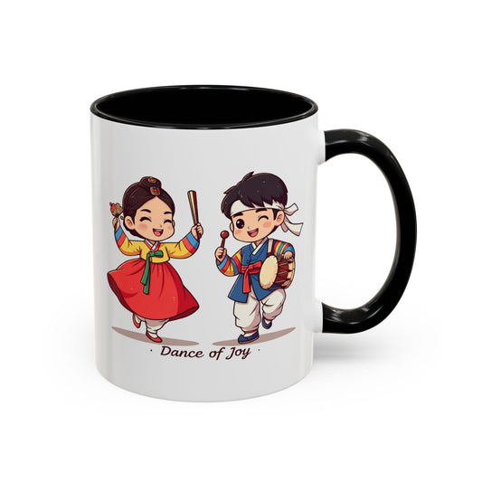 Dance of joy Accent Coffee Mug (11, 15oz) - StyleMZ - Stylemz