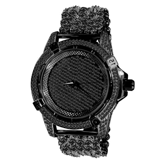 Luxury Ice Black CZ Iced Out Watch 5110063 for Men