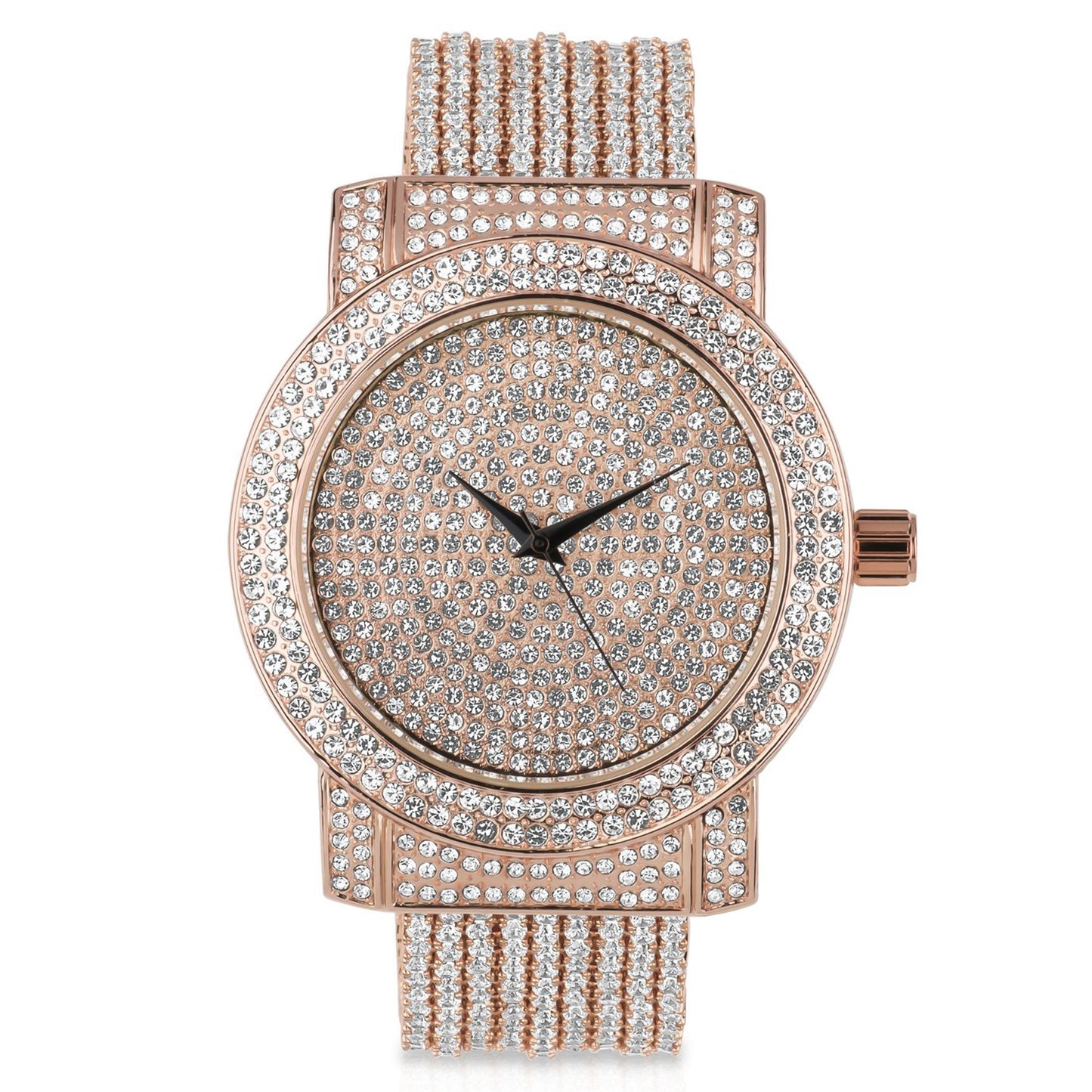 Beguiling CZ WATCH -5110275 with Dazzling Design and Comfort