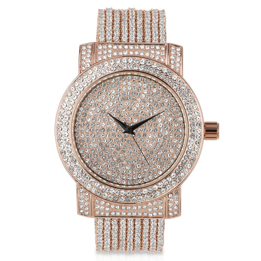 Beguiling CZ WATCH -5110275 with Dazzling Design and Comfort