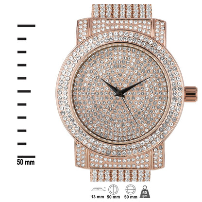 Beguiling CZ WATCH -5110275 with Dazzling Design and Comfort