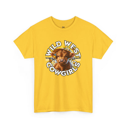 Wild west cow girls Unisex Heavy Cotton Tee - Stylemz