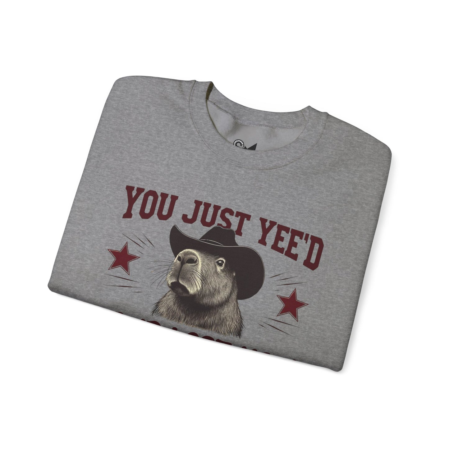 YOU JUST YEE'D YOUR LAST HAW Unisex Heavy Blend™ Crewneck Sweatshirt - StyleMZ