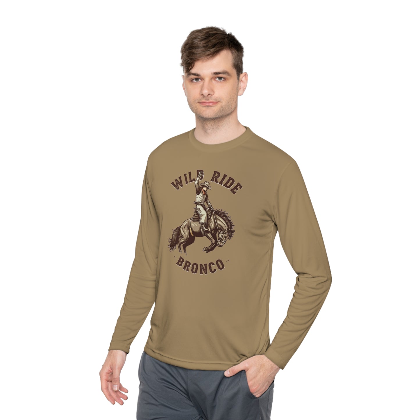 Korea -  Wild ride Unisex Lightweight Long Sleeve Tee  - StyleMZ