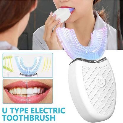 Silicone Electric Toothbrush 360° for Adult Smart Whitening