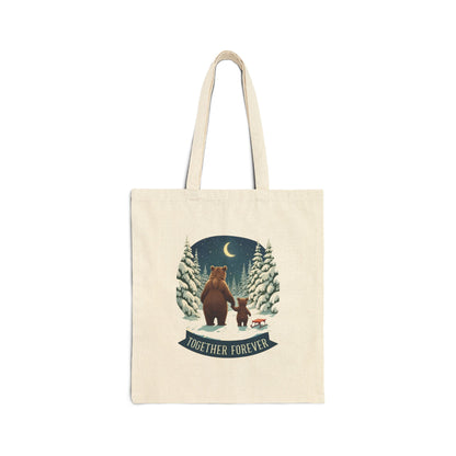 Together forever Cotton Canvas Tote Bag - StyleMZ