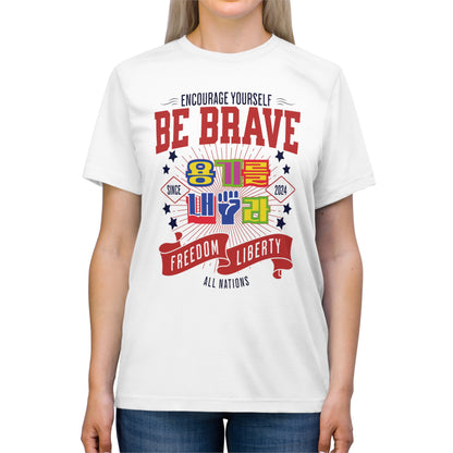 Be brave Unisex Triblend Tee