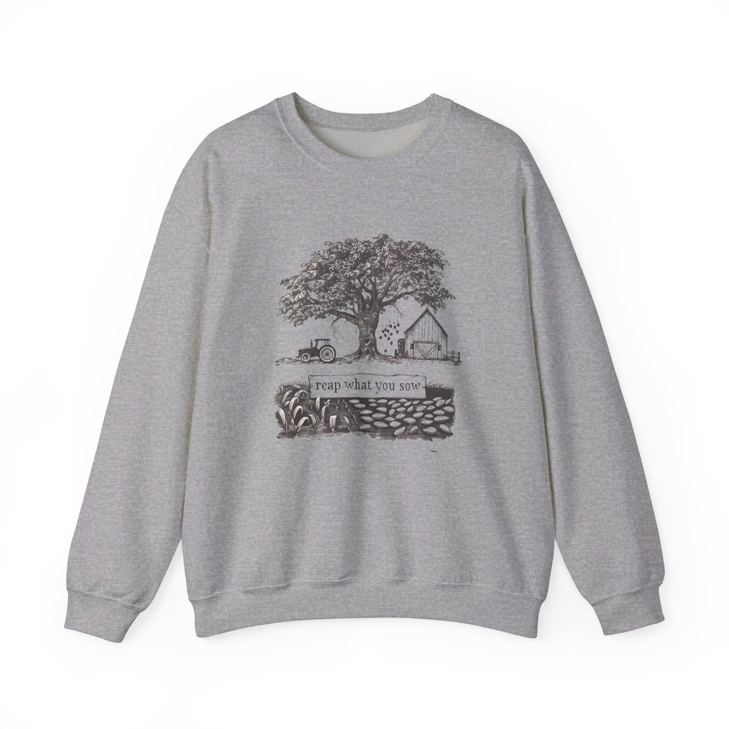 Korea - Reap what you sow Unisex Heavy Blend™ Crewneck Sweatshirt - StyleMZ - Stylemz