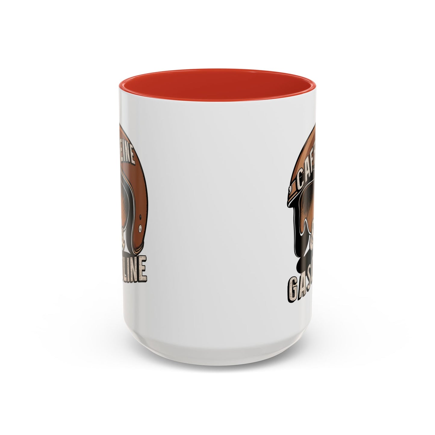 Caffein $ Gasoline Accent Coffee Mug (11, 15oz) - StyleMZ