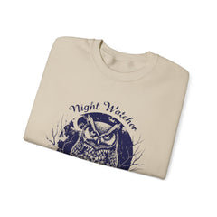 Night watcher Unisex Heavy Blend™ Crewneck Sweatshirt  - Korea  - StyleMZ