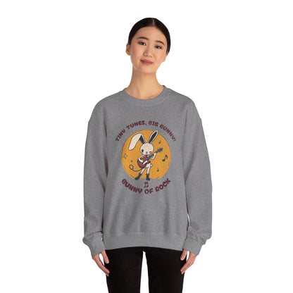 Tiny tunes big bunny! Unisex Heavy Blend™ Crewneck Sweatshirt - StyleMZ