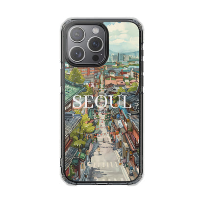 Korea - Seoul Magnetic Clear Impact Cases - StyleMZ - Stylemz