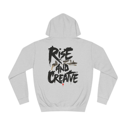 Rise and creative Unisex College Hoodie - StyleMZ