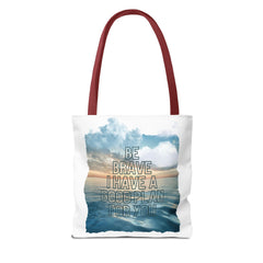 Korea -  Be brave Tote Bag (AOP)  - StyleMZ