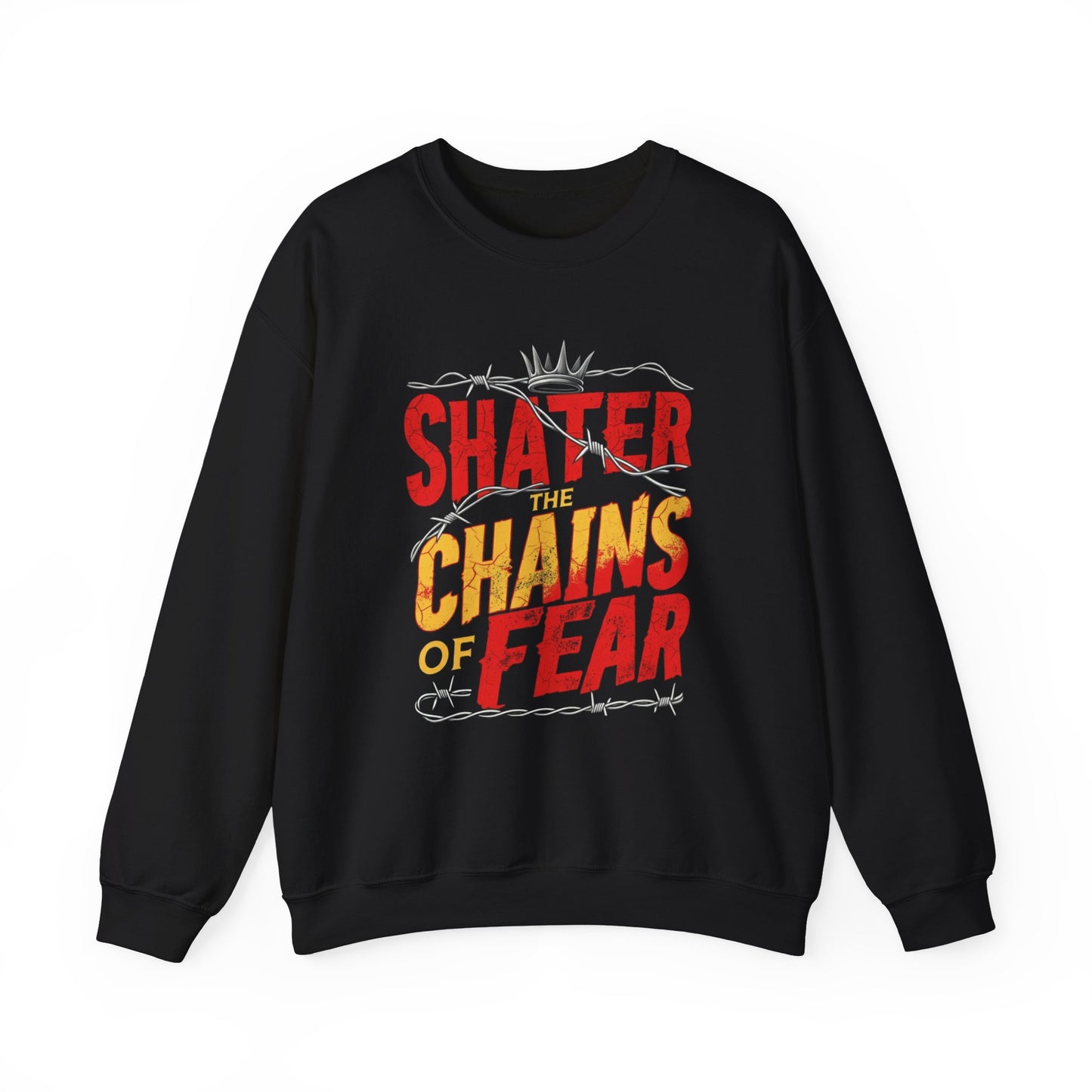 Shater chains of fear Unisex Heavy Blend™ Crewneck Sweatshirt - StyleMZ