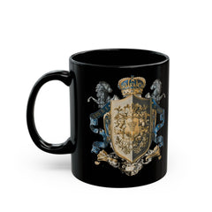 Royal heritage2 Black Mug (11oz, 15oz)  - Korea  - StyleMZ