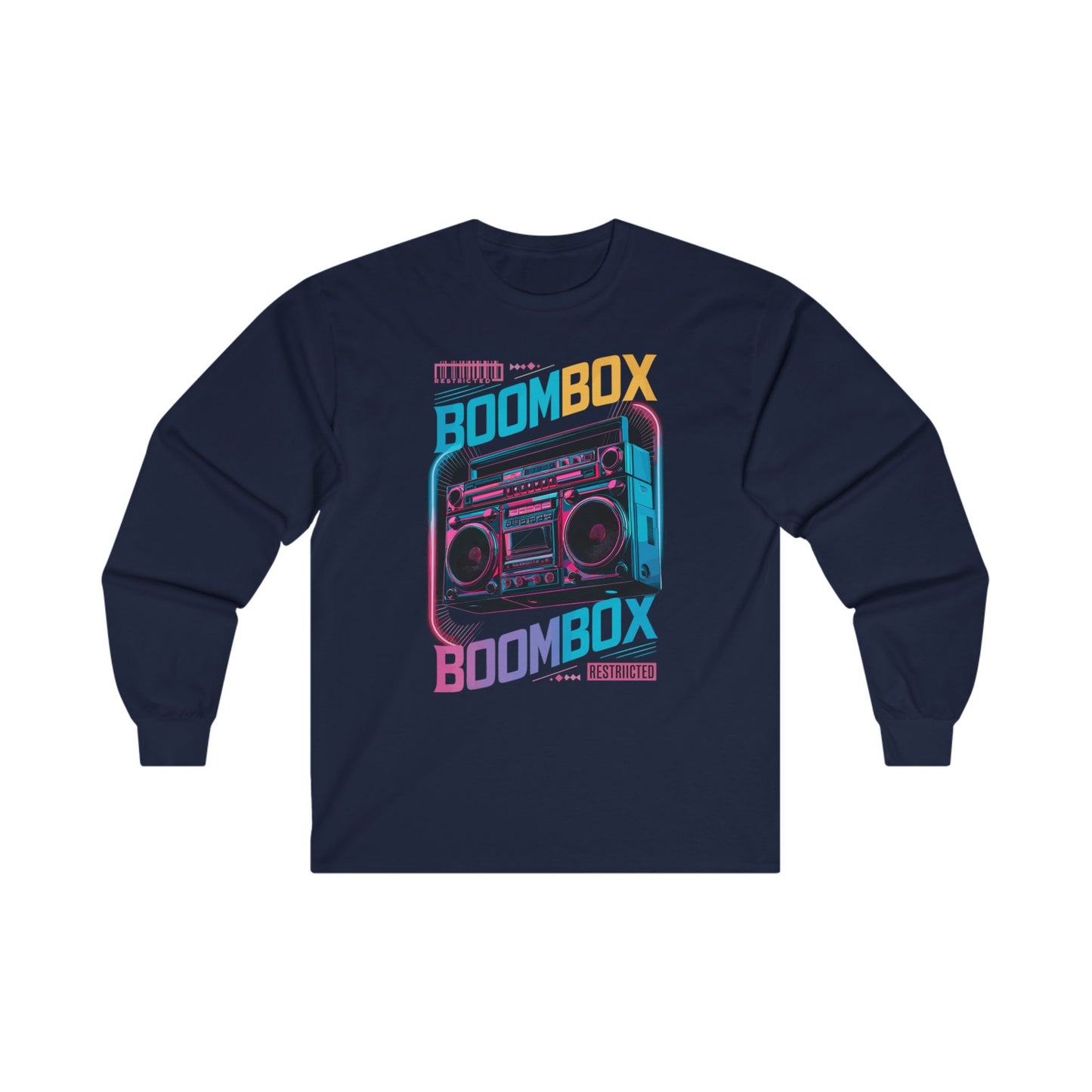 Boom box Unisex Ultra Cotton Long Sleeve Tee - StyleMZ