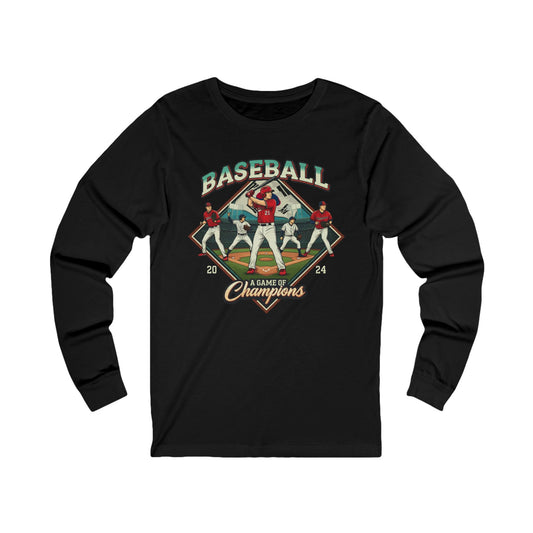 Korea -  A GAME OF CHAMPIONS Unisex Jersey Long Sleeve Tee  - StyleMZ