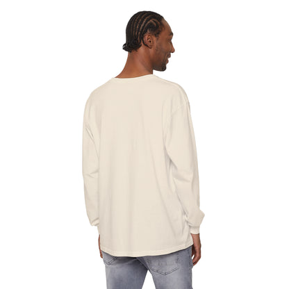 Korea -  Duty Is Calling Unisex Garment-dyed Long Sleeve T-Shirt  - StyleMZ