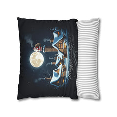 StyleMZ -  Magic in the moonlight Spun Polyester Square Pillowcase  - StyleMZ