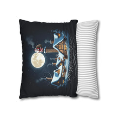 StyleMZ -  Magic in the moonlight Spun Polyester Square Pillowcase  - StyleMZ