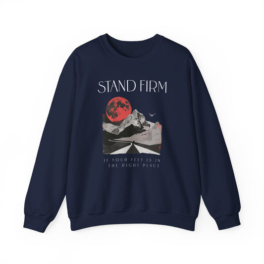 Korea -  Stand firm Unisex Heavy Blend™ Crewneck Sweatshirt  - StyleMZ