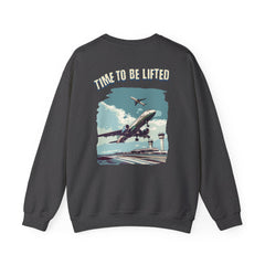 Korea -  Time to be lifted Unisex Heavy Blend™ Crewneck Sweatshirt  - StyleMZ