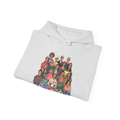 Definitely not my family photo Unisex Heavy Blend™ Hooded Sweatshirt - StyleMZ