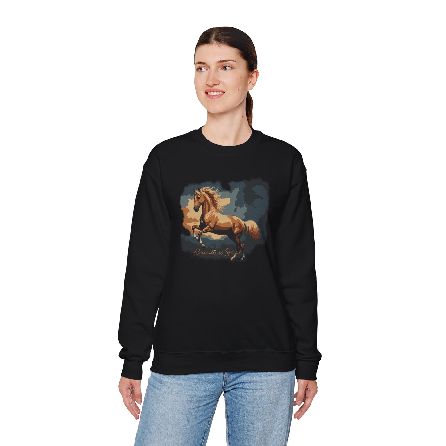 Boundless spirit Unisex Heavy Blend™ Crewneck Sweatshirt - StyleMZ