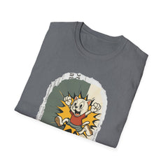 Korea -  Suprise retro Unisex Softstyle T-Shirt  - StyleMZ