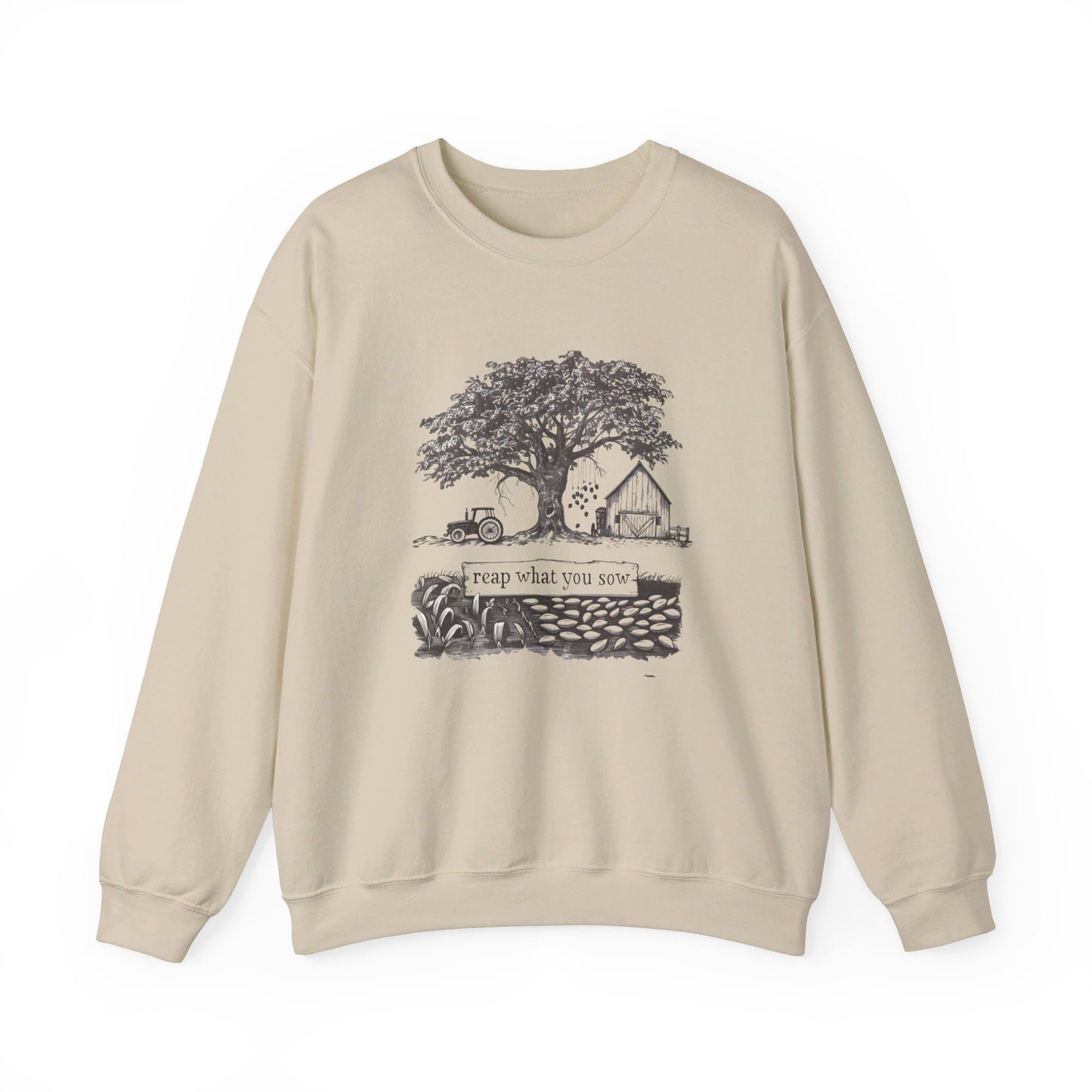 Korea - Reap what you sow Unisex Heavy Blend™ Crewneck Sweatshirt - StyleMZ - Stylemz