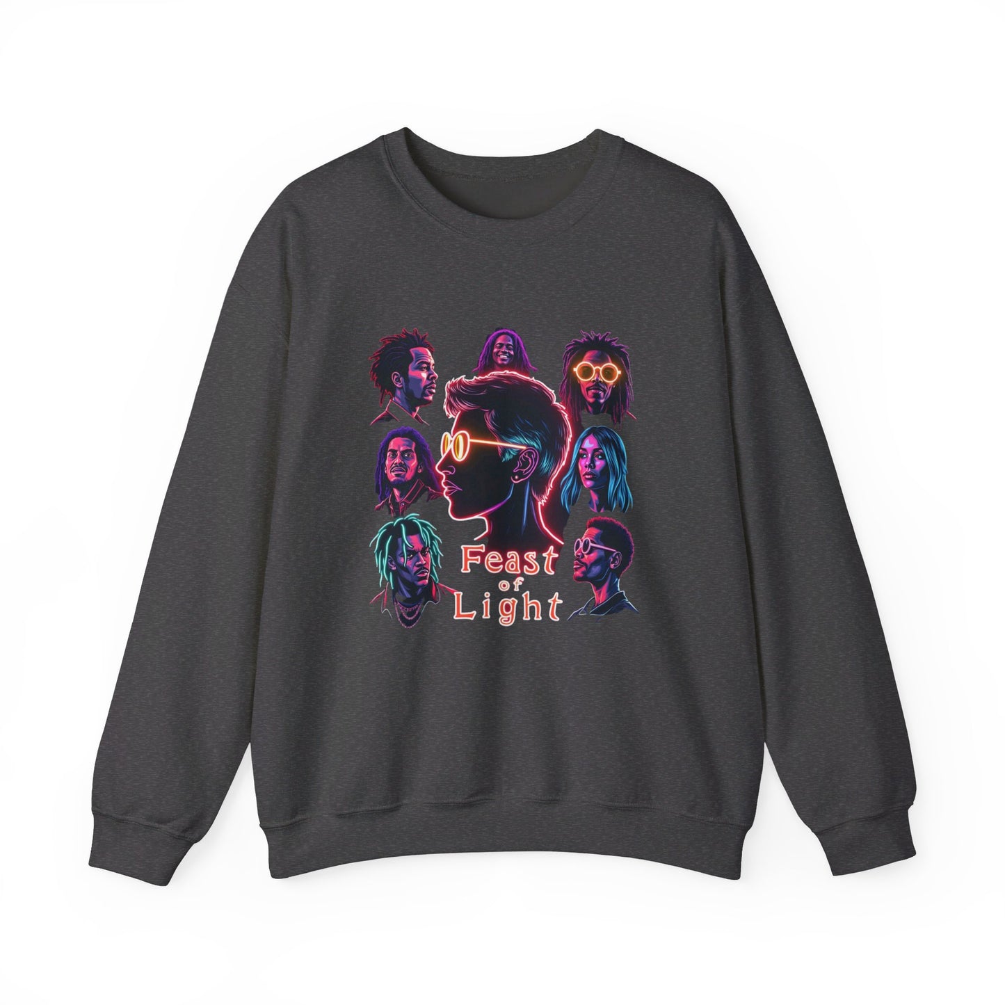 Korea -  Feast of light Unisex Heavy Blend™ Crewneck Sweatshirt  - StyleMZ