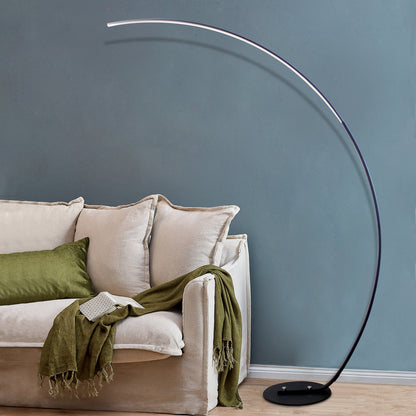 RGBW Modern Curve Floor Lamp New Version Dimmable Design