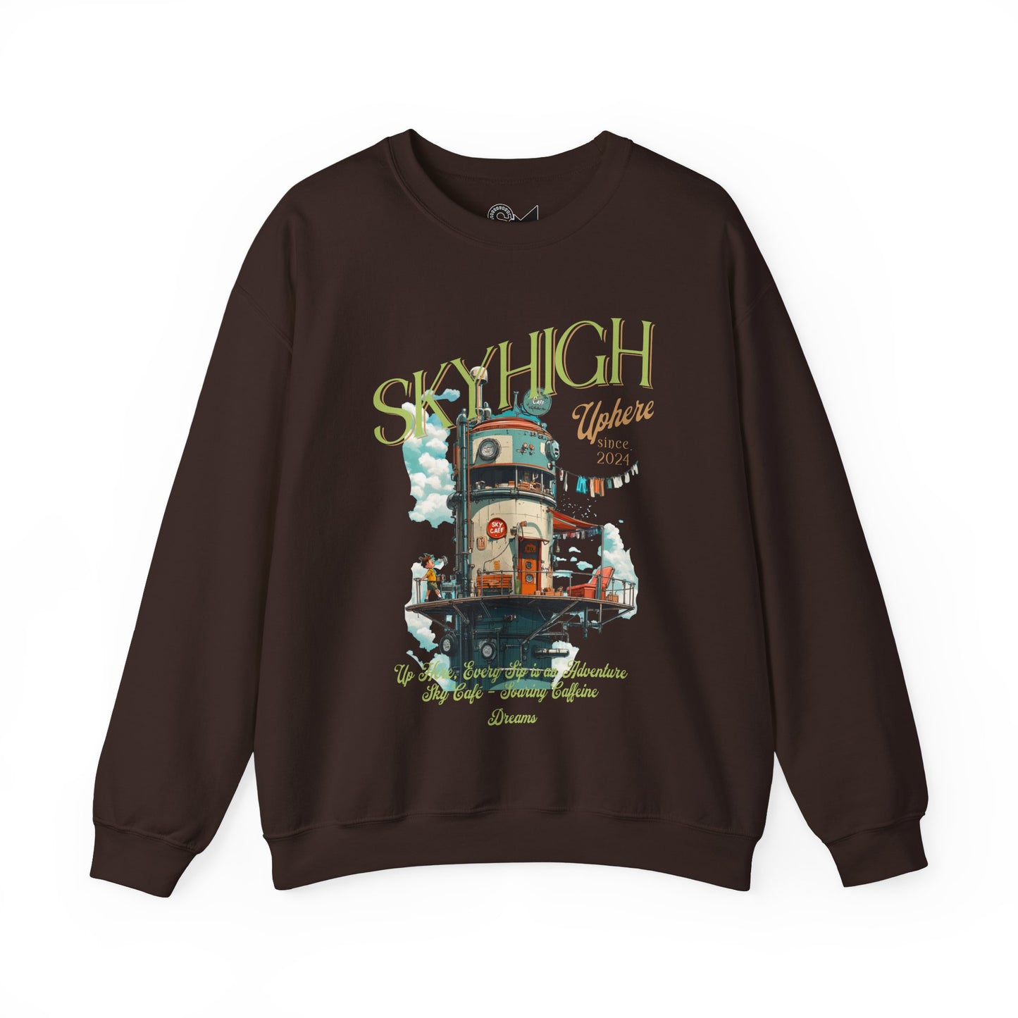 Sky high cafe Unisex Heavy Blend™ Crewneck Sweatshirt - StyleMZ