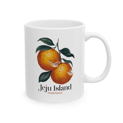 Korea -  Jeju Island Ceramic Mug, (11oz, 15oz)  - StyleMZ