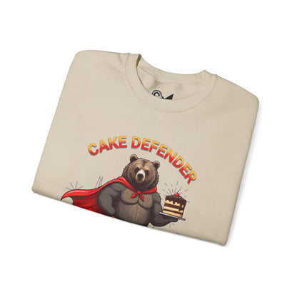 Cake defender Unisex Heavy Blend™ Crewneck Sweatshirt - StyleMZ