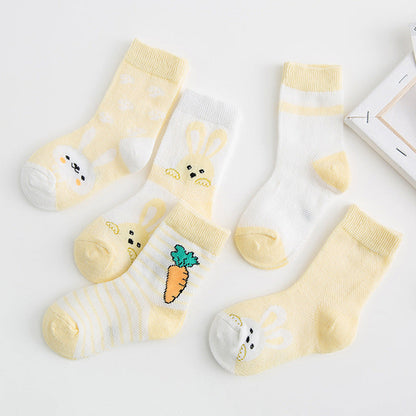 Cotton Breathable Male And Female Baby Socks for All Ages