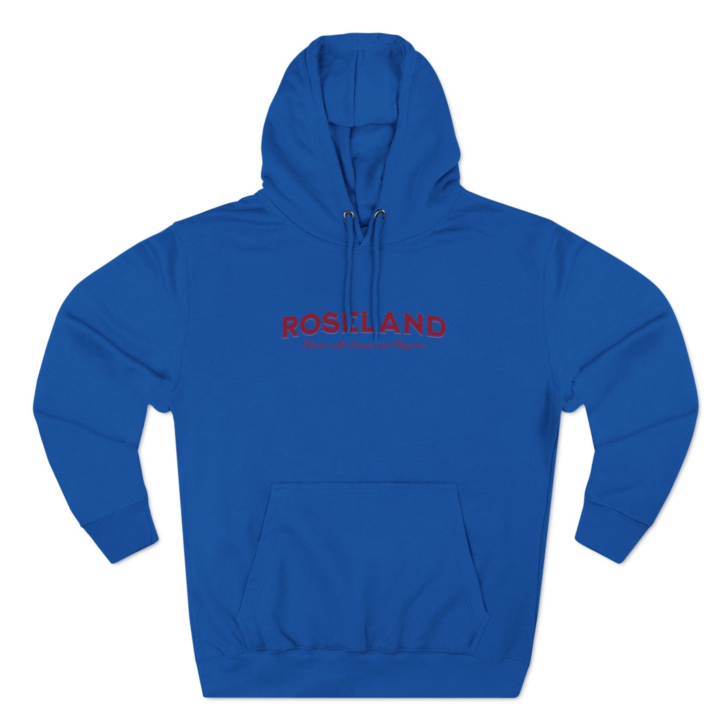 Roseland Three-Panel Fleece Hoodie - StyleMZ - Stylemz