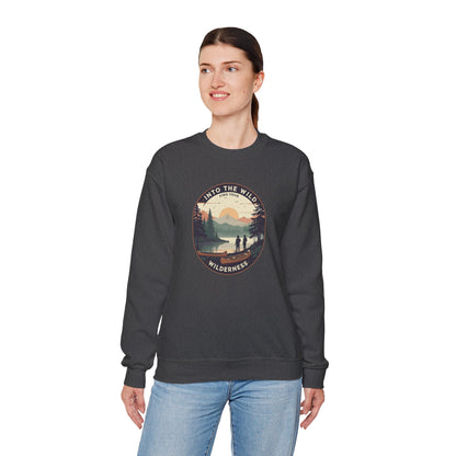 Into the Wild Unisex Heavy Blend™ Crewneck Sweatshirt - StyleMZ