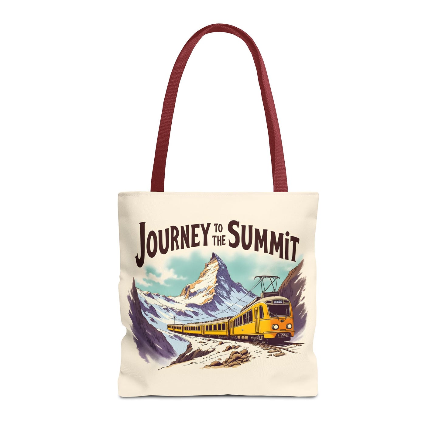 Journey to the summit Tote Bag (AOP) - StyleMZ