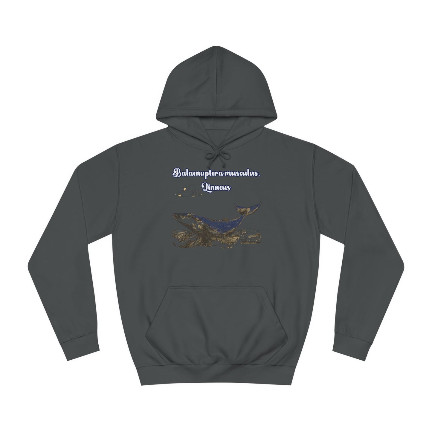 Korea -  Blue Whale Unisex College Hoodie  - StyleMZ