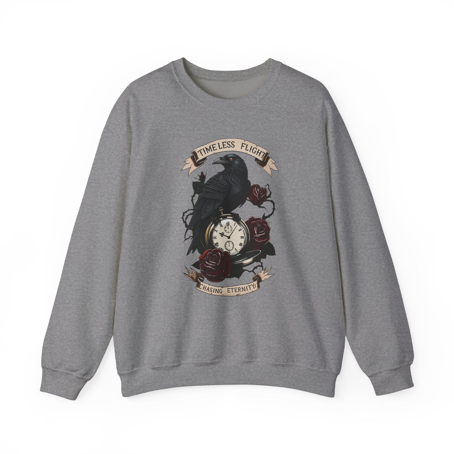 Timeless flight Unisex Heavy Blend™ Crewneck Sweatshirt - StyleMZ