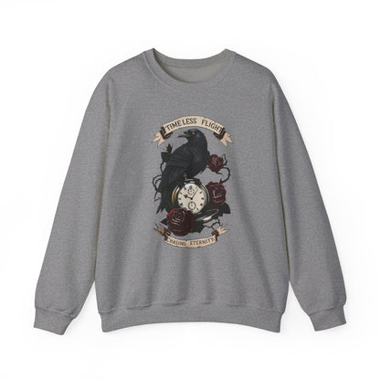 Timeless flight Unisex Heavy Blend™ Crewneck Sweatshirt - StyleMZ