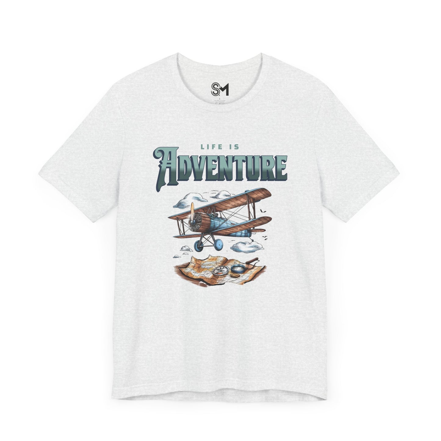 Life is adventure Unisex Jersey Short Sleeve Tee - Stylemz