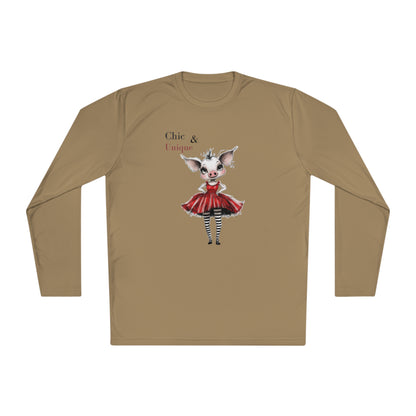 Korea -  Chick & Unique Unisex Lightweight Long Sleeve Tee  - StyleMZ