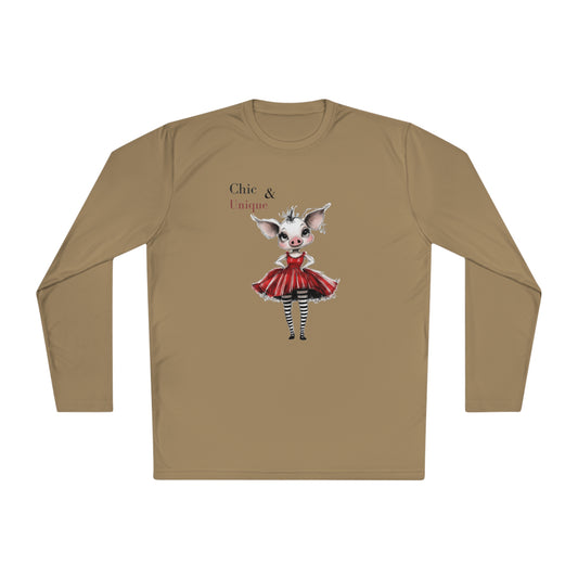 Korea -  Chick & Unique Unisex Lightweight Long Sleeve Tee  - StyleMZ