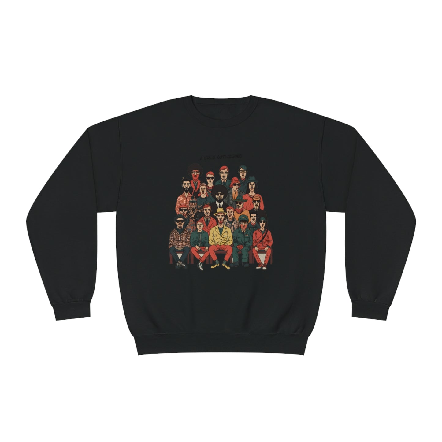 A bros gathering Unisex NuBlend® Crewneck Sweatshirt  - StyleMZ